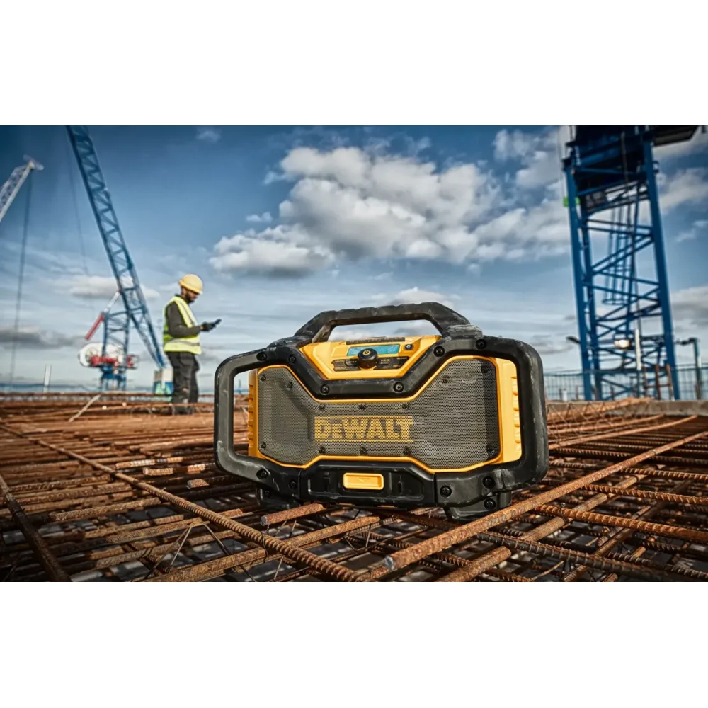 DeWalt aku i mrežni radio s punjačem DCR027 DAB+ Bluetooth — 10,8–54 V / 230 V — slika 4 od 5