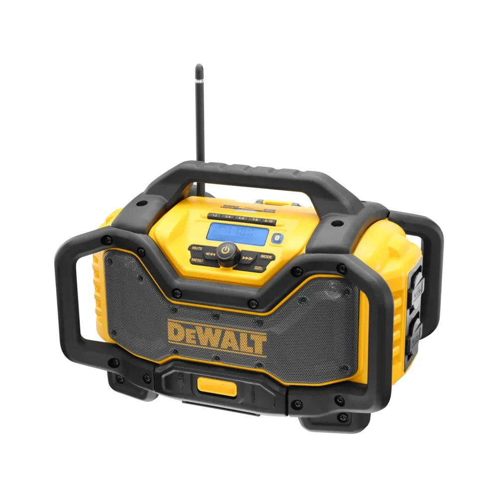 DeWalt aku i mrežni radio s punjačem DCR027 DAB+ Bluetooth — 10,8–54 V / 230 V