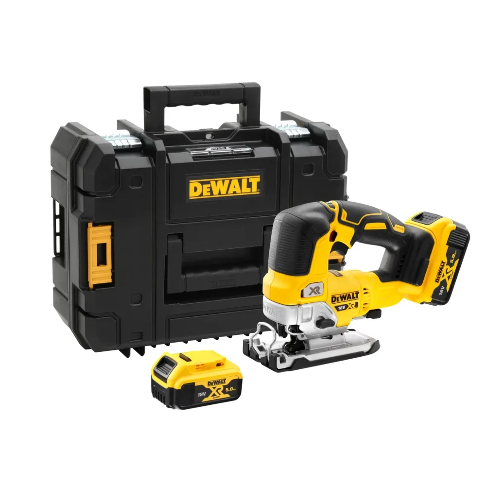 DeWalt aku ubodna pila DCS334P2 18 V XR — 2 × 5,0 Ah, TSTAK