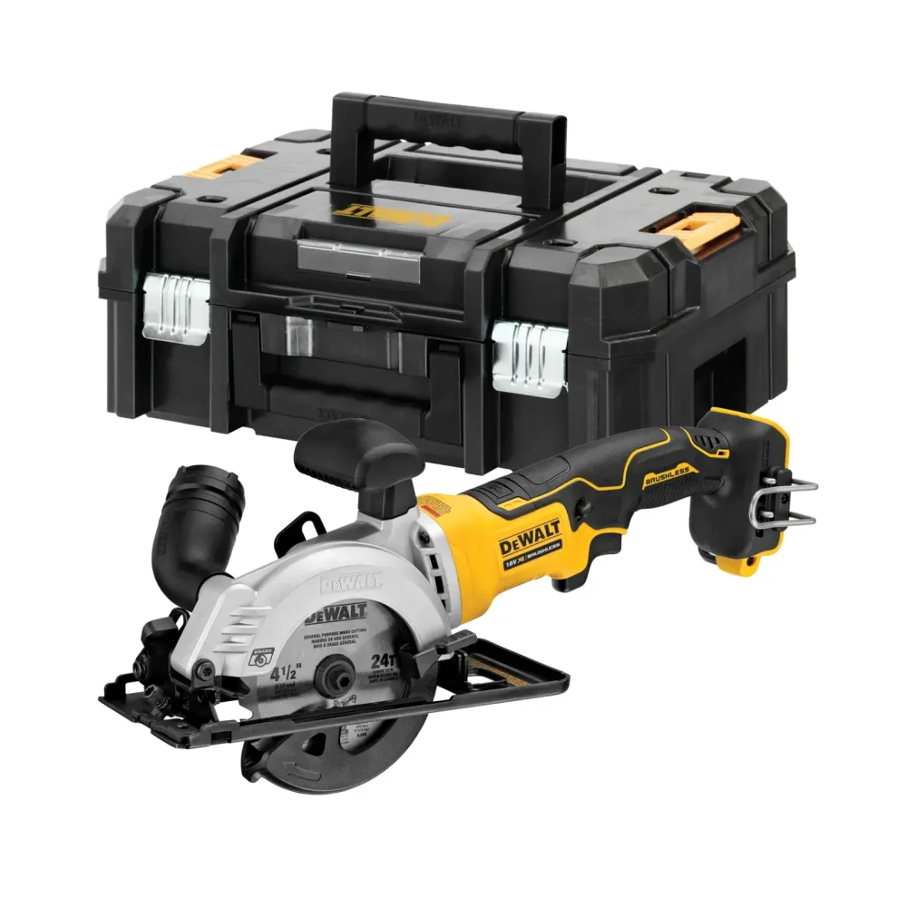 DeWalt aku kružna pila DCS571NT 18 V XR — 115 mm, kompaktna, bez baterije, TSTAK