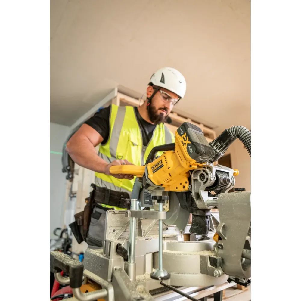 DeWalt aku potezna kutna pila DCS782N 18 V XR — 305 mm, bez baterije — slika 5 od 9