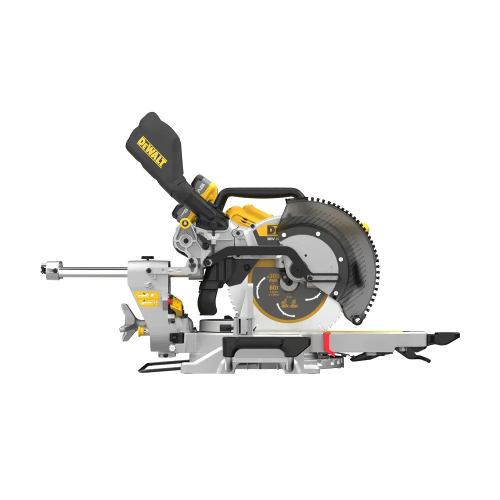 DeWalt aku potezna kutna pila DCS782XW2 18 V XR — 305 mm, 2 × 8,0 Ah — slika 3 od 4
