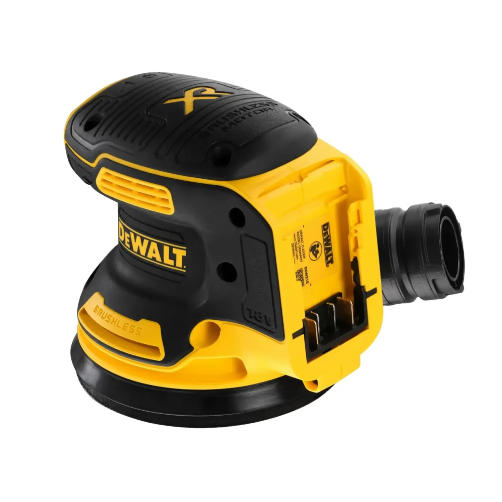 DeWalt aku ekscentrična brusilica DCW210NT 18 V XR — 125 mm, bez baterije, TSTAK — slika 3 od 4