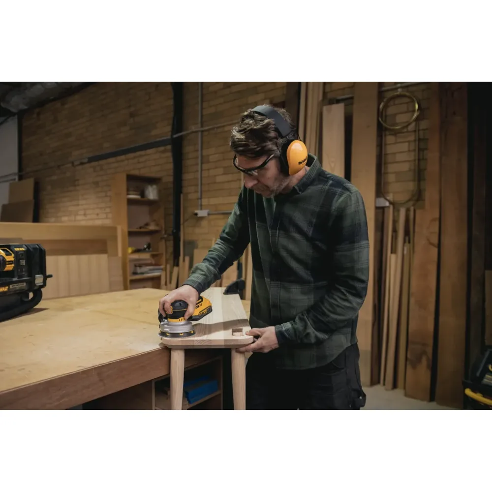 DeWalt aku ekscentrična brusilica DCW211NT 18 V XR — 125 mm, hod 5 mm, bez baterije, TSTAK — slika 7 od 8