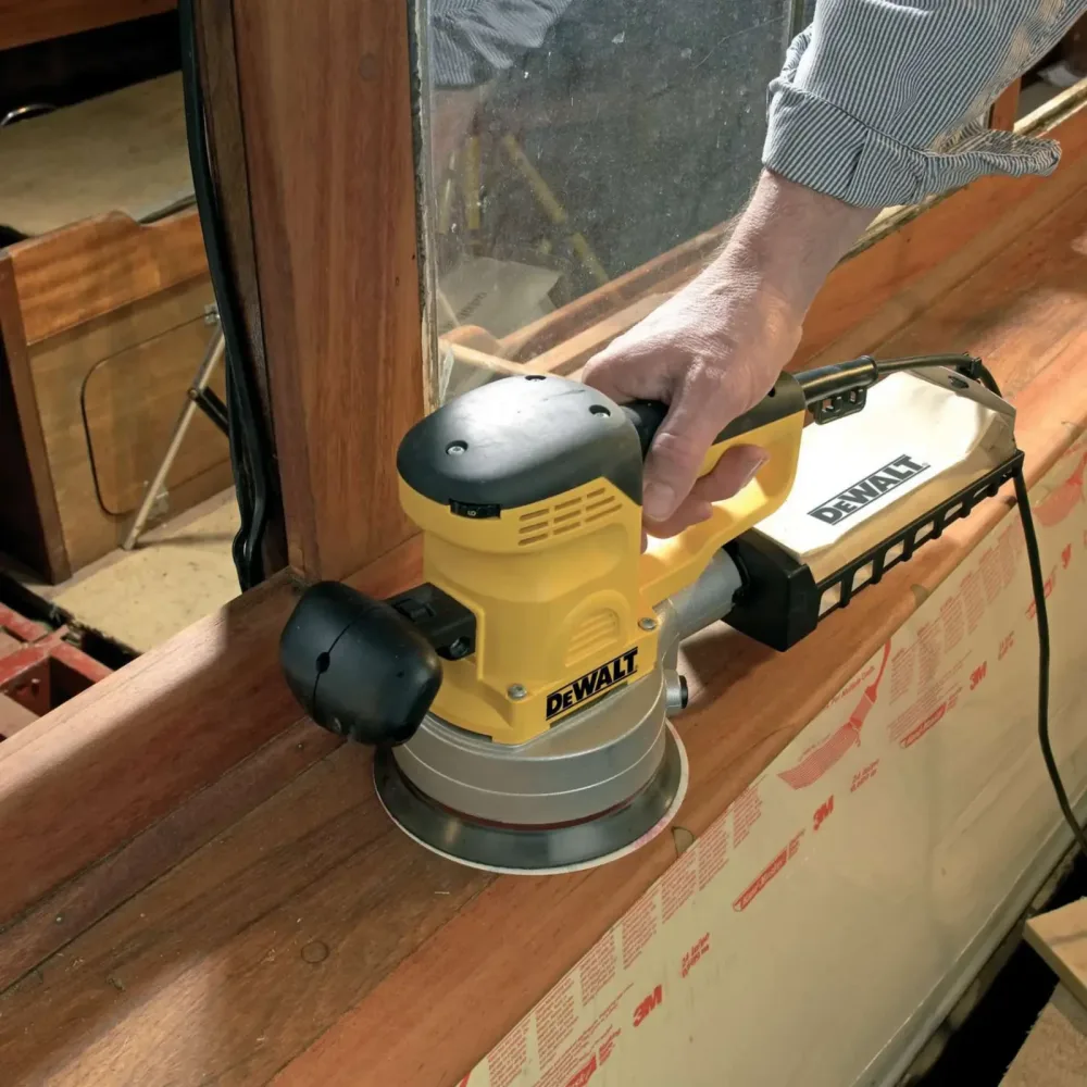 DeWalt brusni papir s čičkom DT3123 — 150 mm, granulacija 80, 8 rupa, 10 kom — slika 2 od 2