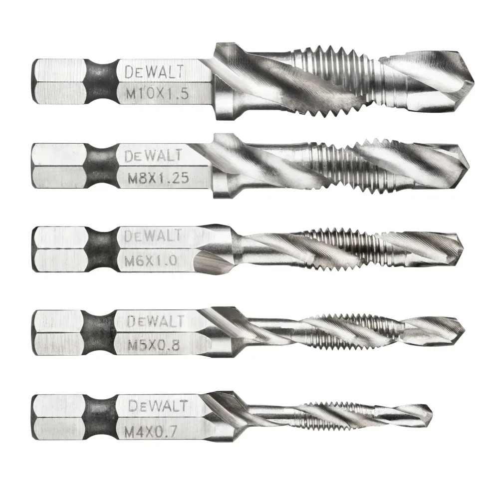 DeWalt set svrdala-ureznika DT50060 IMPACT READY — M4–M10, 5 kom