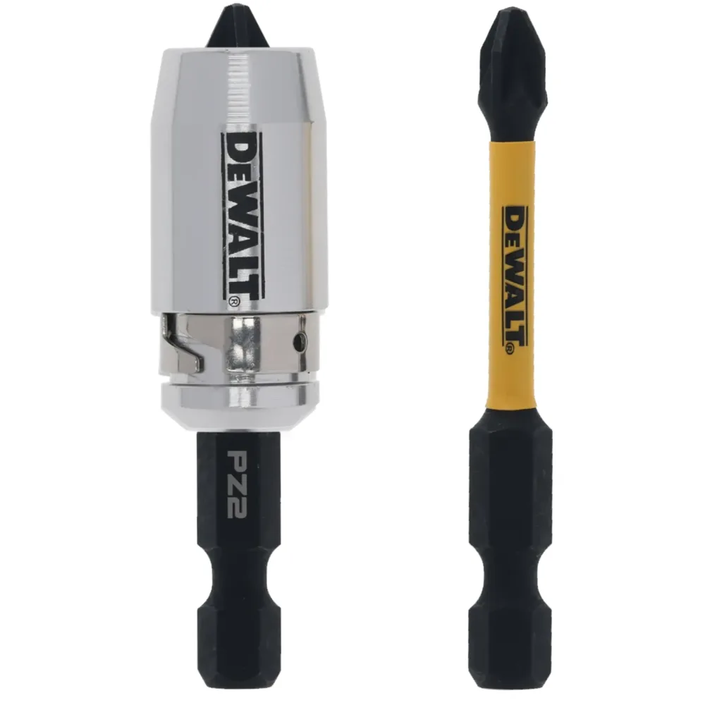 DeWalt udarni bitovi PZ2 DT70535T FlexTorq s magnetskom čahurom — 57 mm, 2 + 1 kom