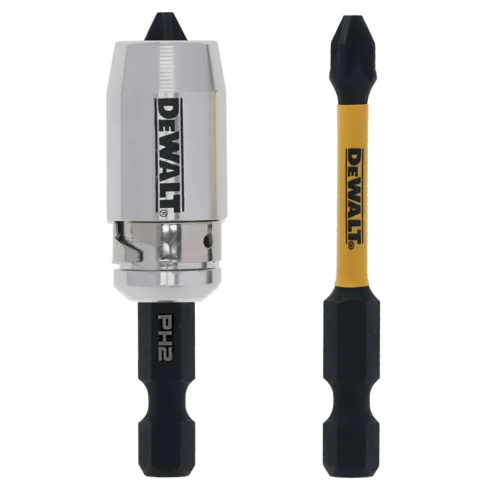 DeWalt udarni bitovi PH2 DT70536T FlexTorq s magnetskom čahurom — 57 mm, 2 + 1 kom