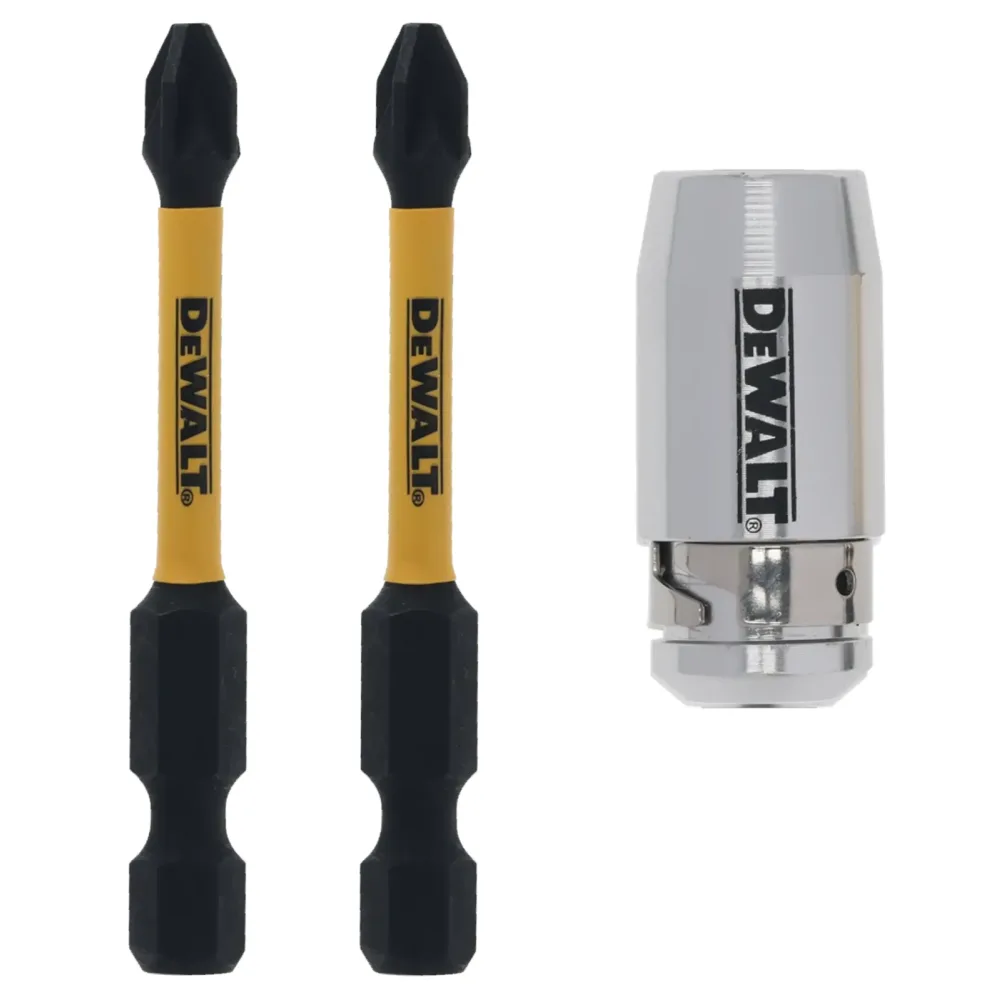DeWalt udarni bitovi PH2 DT70536T FlexTorq s magnetskom čahurom — 57 mm, 2 + 1 kom — slika 3 od 6