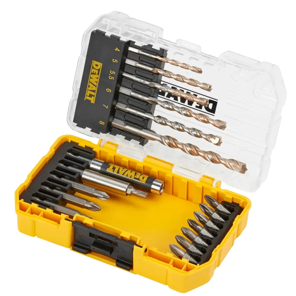 DeWalt set bitova i svrdala za beton EXTREME DT70712 — 19 kom — slika 2 od 2
