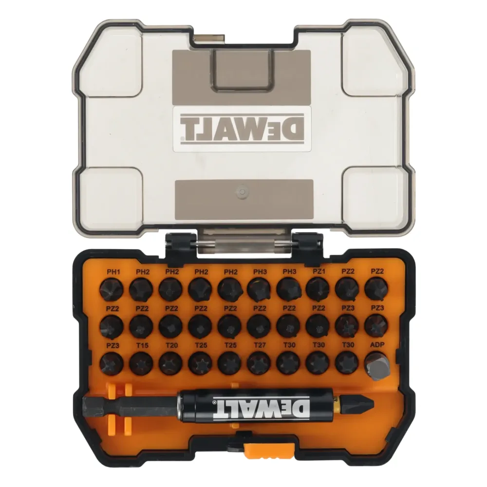 DeWalt McLaren set udarnih bitova FlexTorq s vodilicom DT70900T — 32 kom — slika 2 od 3