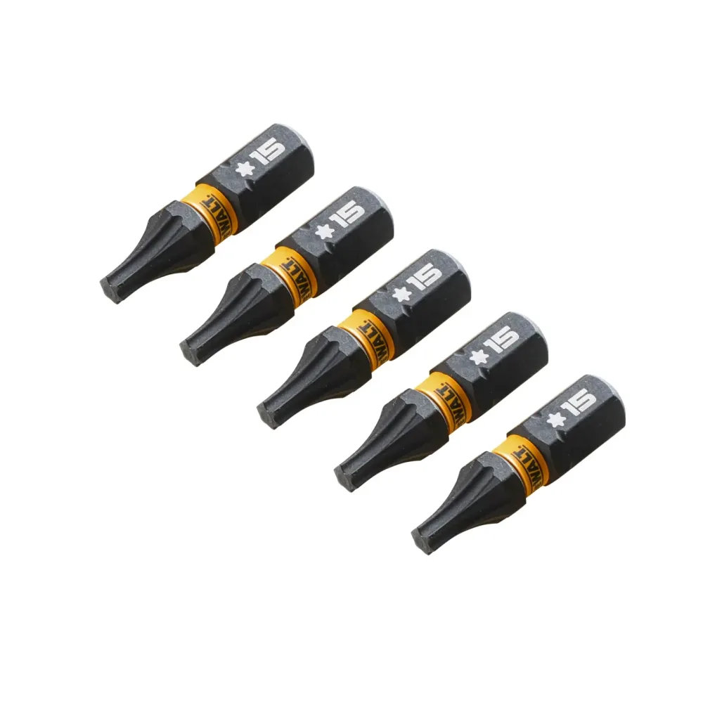 DeWalt udarni bit T15 DT7380T EXTREME FlexTorq — 25 mm, 5 kom — slika 3 od 3