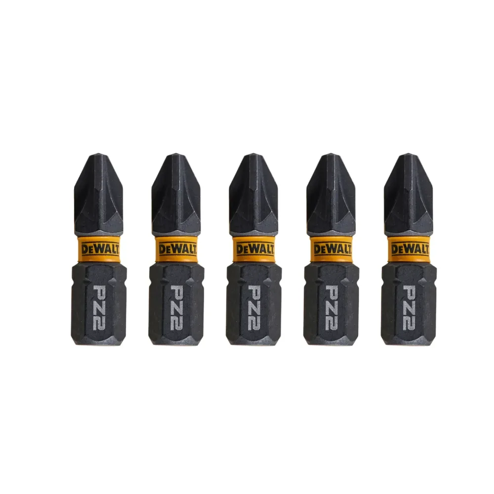 DeWalt udarni bit PZ2 DT7387T EXTREME FlexTorq — 25 mm, 5 kom — slika 2 od 3