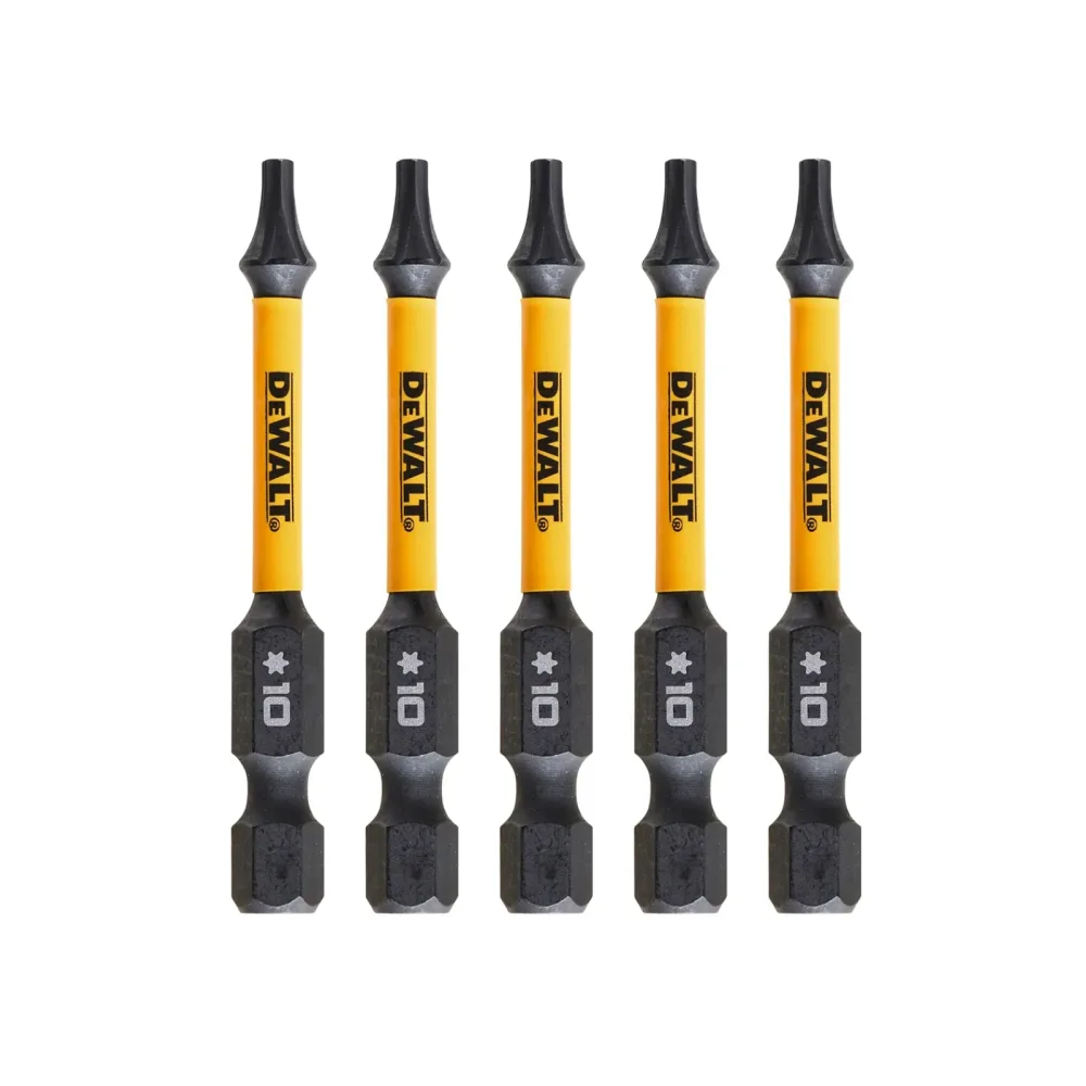 DeWalt udarni bit T10 DT7393T EXTREME FlexTorq — 57 mm, 5 kom — slika 2 od 2