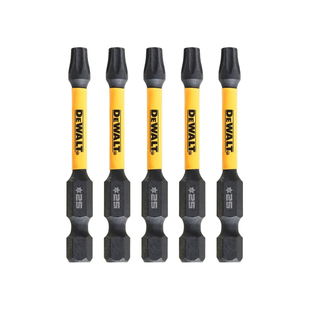 DeWalt udarni bit T25 DT7396T EXTREME FlexTorq — 57 mm, 5 kom — slika 2 od 3