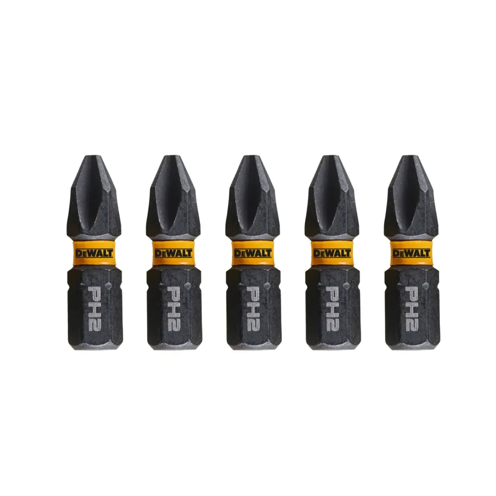 DeWalt udarni bit PH2 DT7994T EXTREME FlexTorq — 25 mm, 5 kom — slika 2 od 3