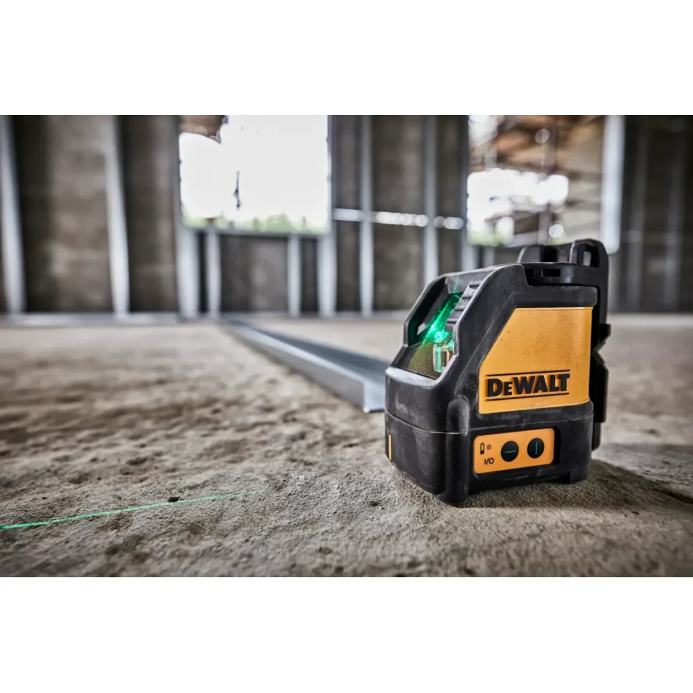 DeWalt križni linijski laser DW088CG zeleni — 30 m, samonivelirajući — slika 6 od 6