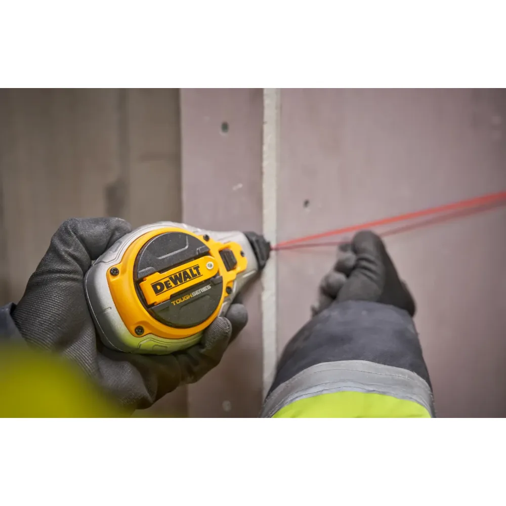 DeWalt zidarska špaga DWHT48335RC-0 s crvenim prahom — 30 m
