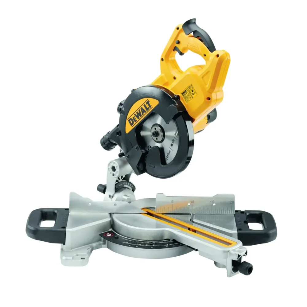 DeWalt potezna kutna pila DWS774 s XPS — 216 mm, 1400 W