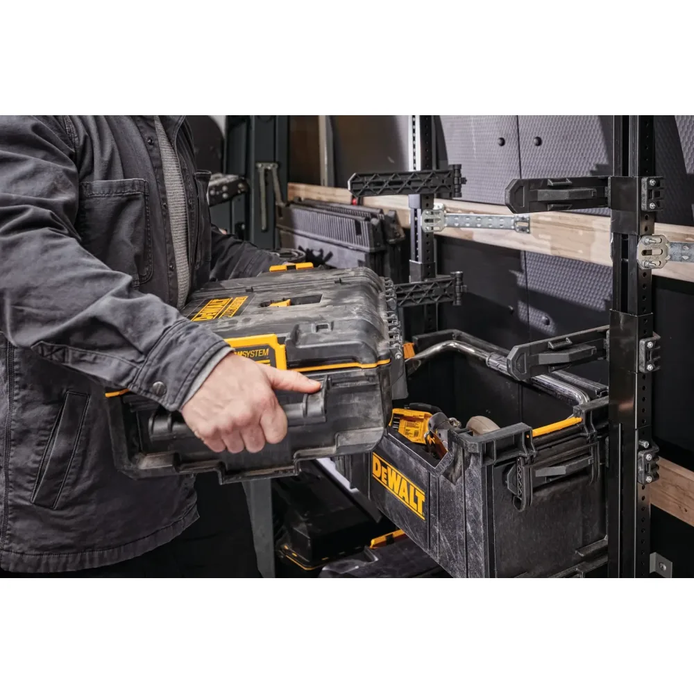 DeWalt plitka kutija za alat DWST83293-1 TOUGHSYSTEM 2.0 DS166 — IP65 — slika 6 od 7