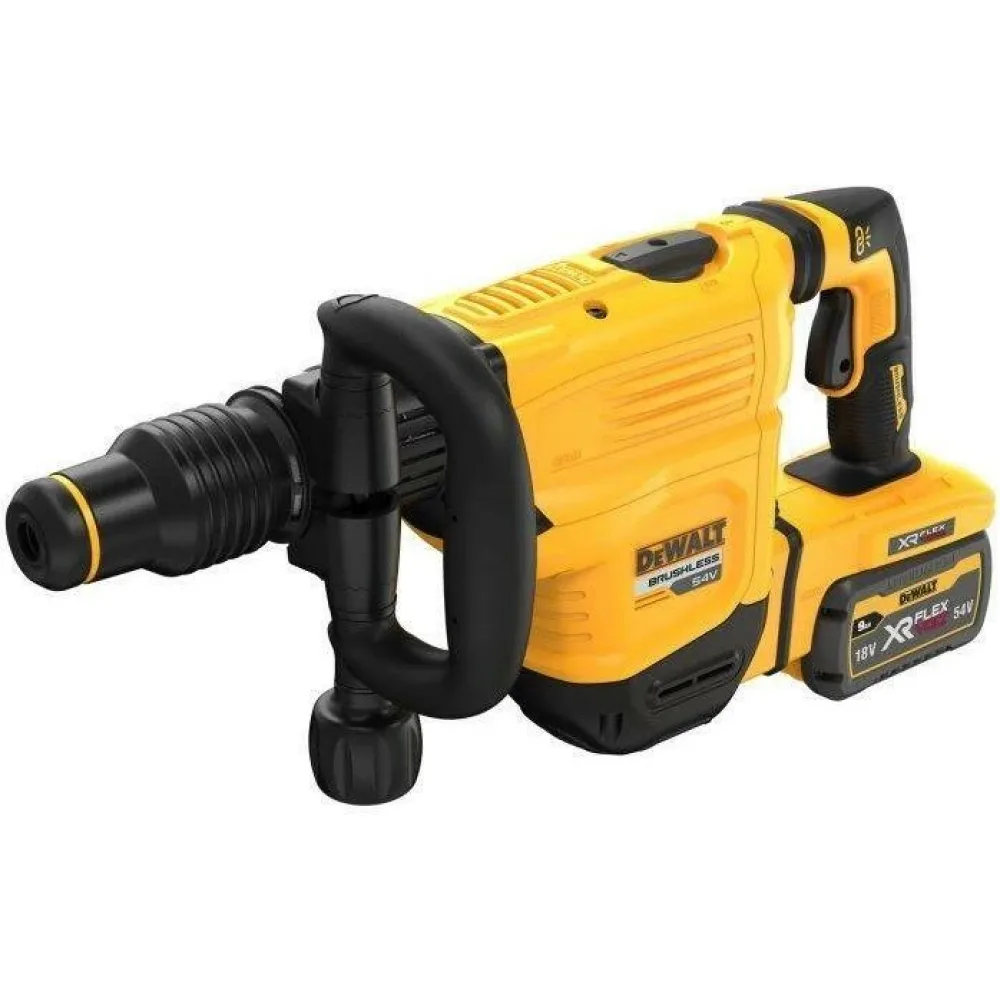 DeWalt aku čekić za štemanje DCH832X2 SDS-max 54 V FLEXVOLT — 10,5 J, 2 × 9,0 Ah — slika 2 od 3
