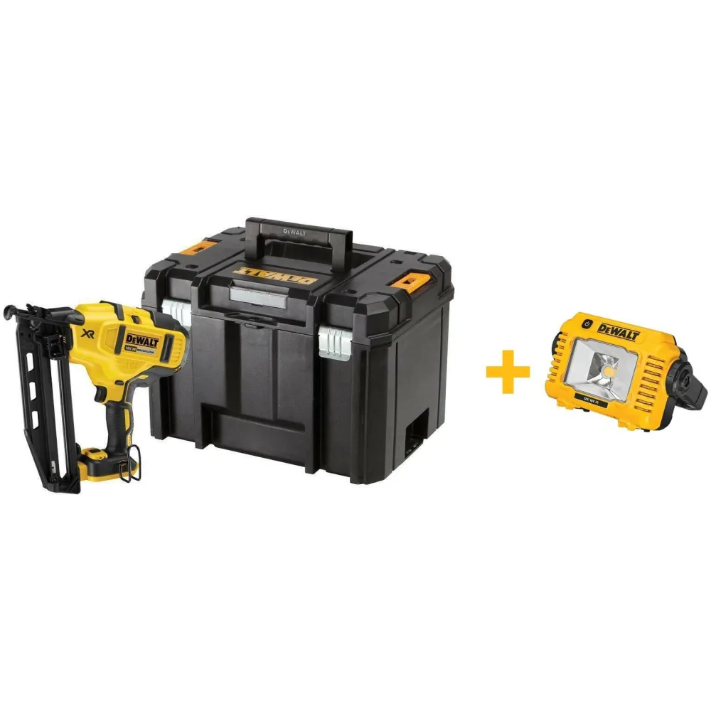 DeWalt aku čavličar za čavliće DCN660NT 18 V XR — 16 Ga, bez baterije, TSTAK
