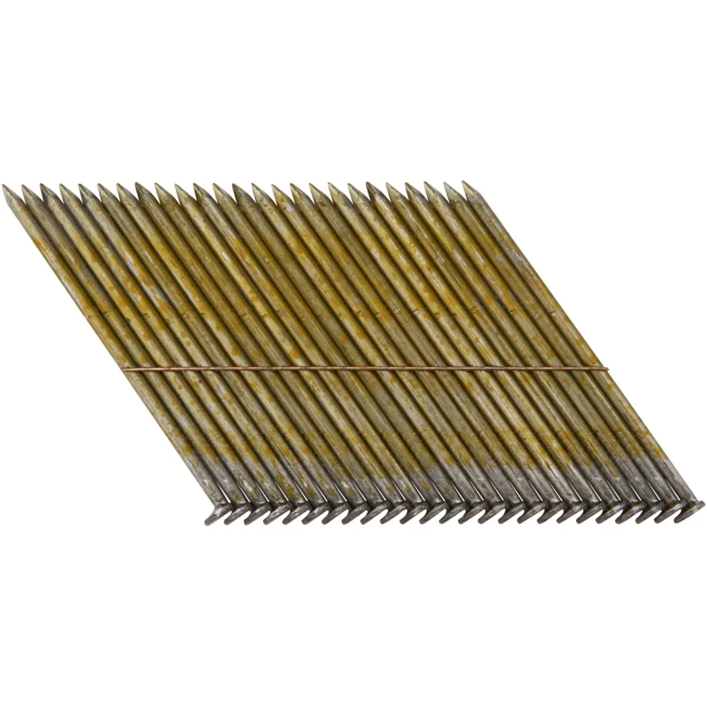 DeWalt čavli u traci 34° DNW2863E s glatkim tijelom — 2,8 × 63 mm, 2200 kom