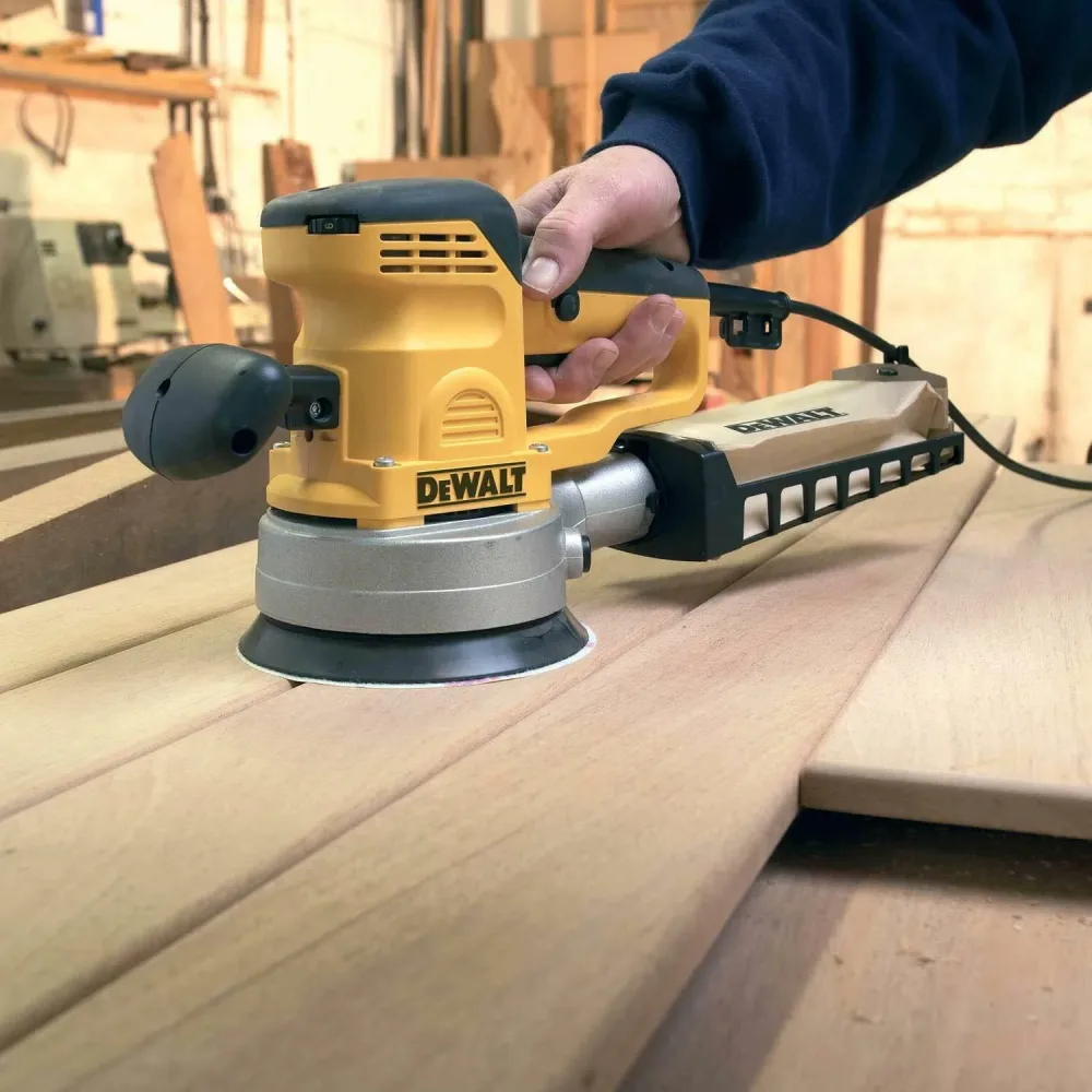 DeWalt brusni papir s čičkom DT3121 — 150 mm, granulacija 40, 6 rupa, 10 kom — slika 4 od 7
