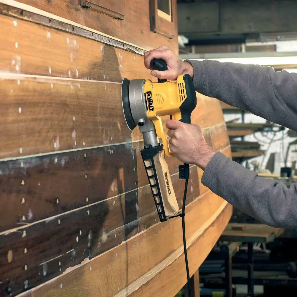 DeWalt brusni papir s čičkom DT3121 — 150 mm, granulacija 40, 6 rupa, 10 kom — slika 2 od 7