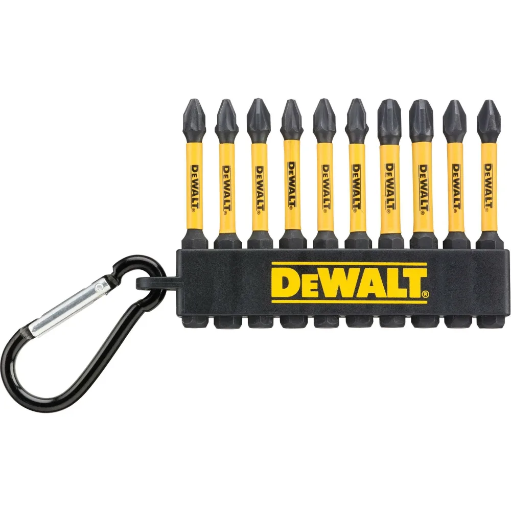 DeWalt set udarnih bitova PH i PZ DT7274 FlexTorq na privjesku — 57 mm, 10 kom