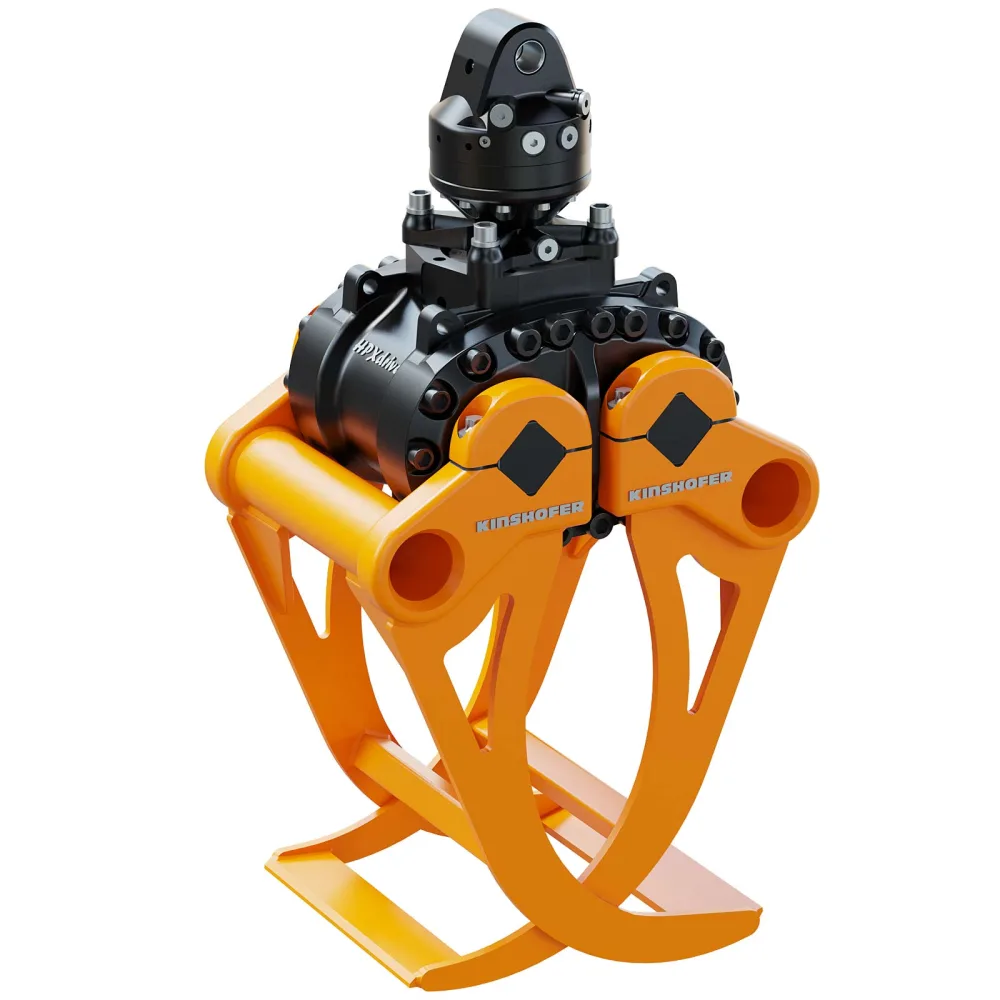 KINSHOFER teška grabilica za drvo KM 632HPX-HD s pogonom HPXdrive Heavy Duty