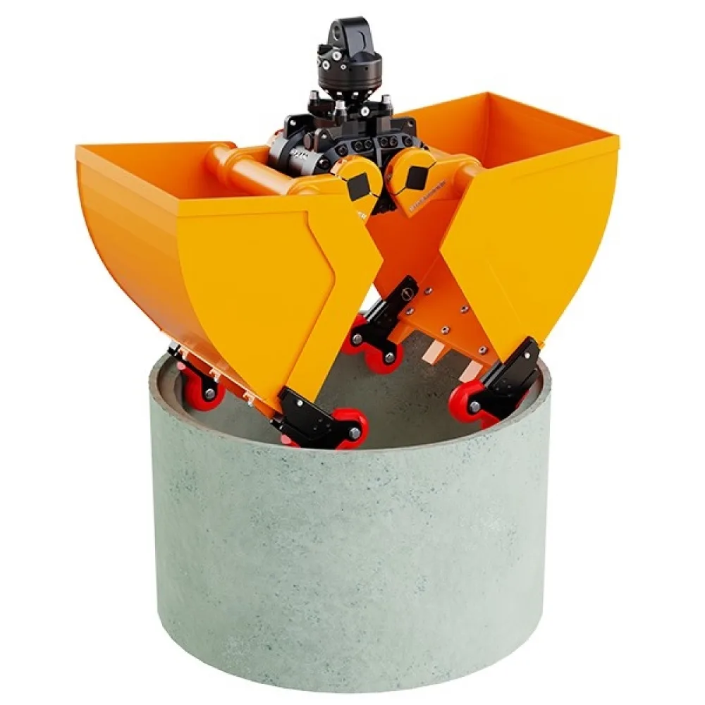 KINSHOFER 4-Grip KM 685 05-604-605 za hvatanje betonskih elemenata školjkastom grabilicom — slika 3 od 5