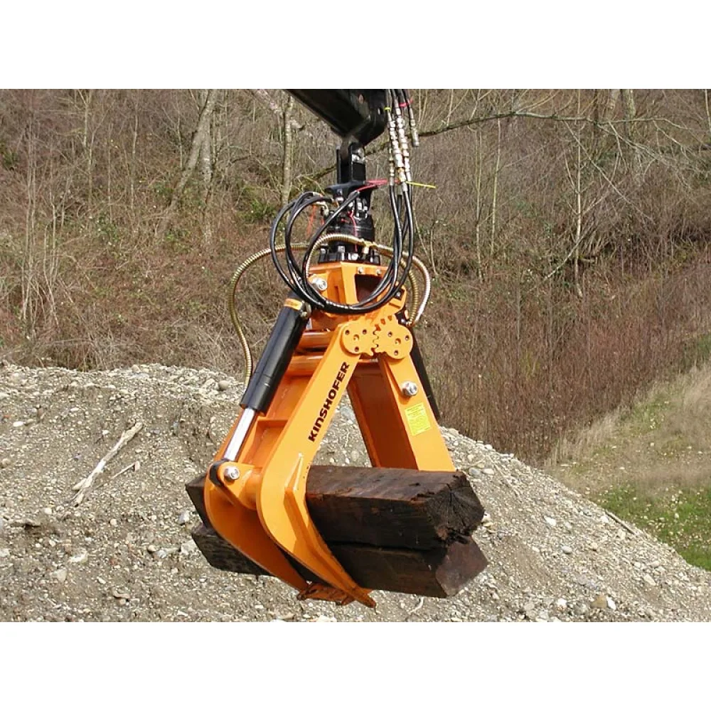 KINSHOFER univerzalna grabilica za tračnice i pragove KM 632R s okomitim cilindrima — slika 3 od 5