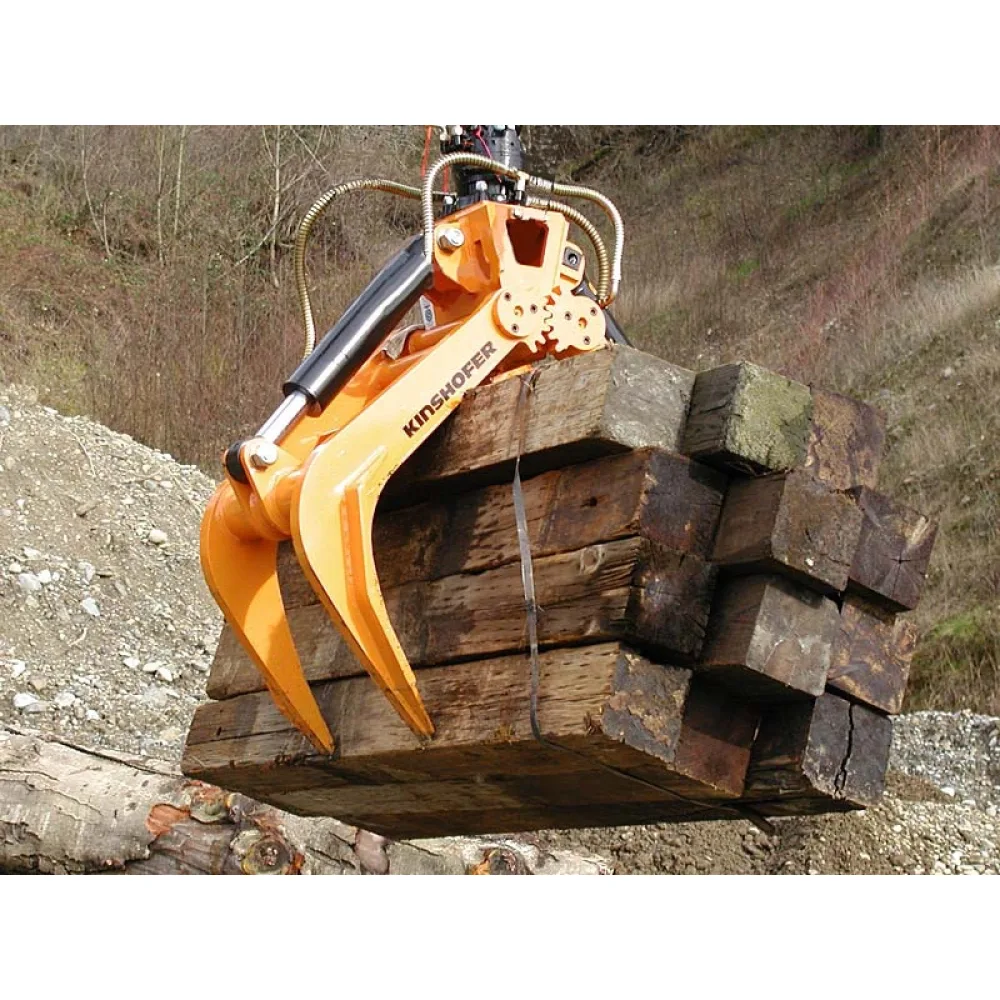 KINSHOFER univerzalna grabilica za tračnice i pragove KM 632R s okomitim cilindrima — slika 5 od 5