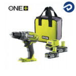 Ryobi aku buš-odvijač R18DD3-225S(18V ONE+,2x2,5Ah)